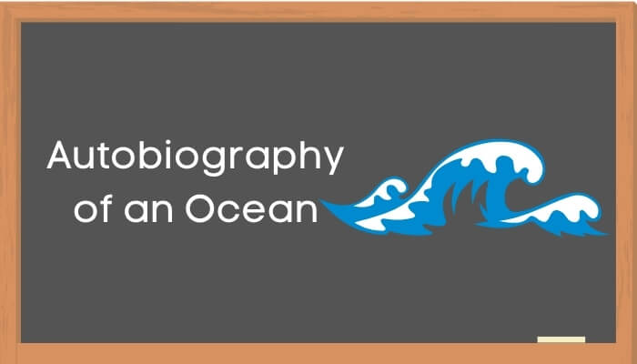 सागर की आत्मकथा हिंदी निबंध - Autobiography of Ocean Essay in Hindi