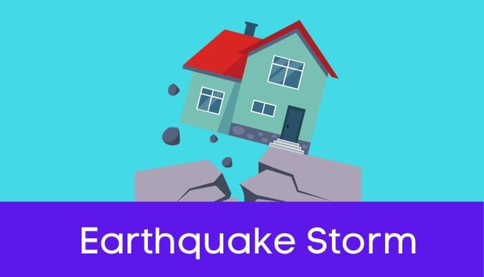 भूकंप की संहारलीला हिंदी निबंध - Earthquake Storm Essay in Hindi