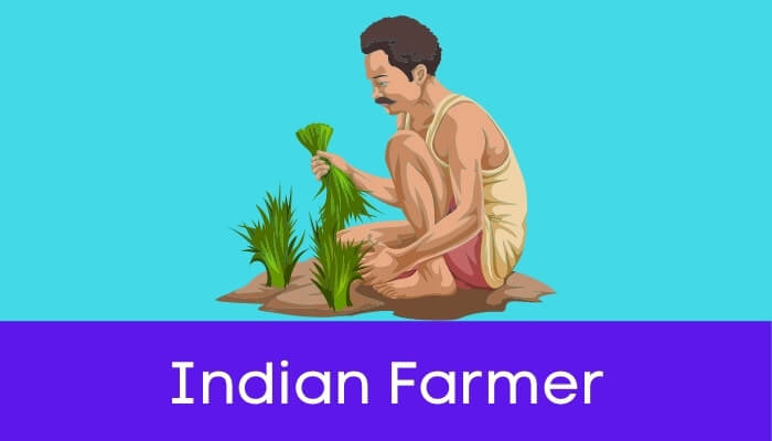 भारतीय किसान हिंदी निबंध - Indian Farmer Essay in Hindi