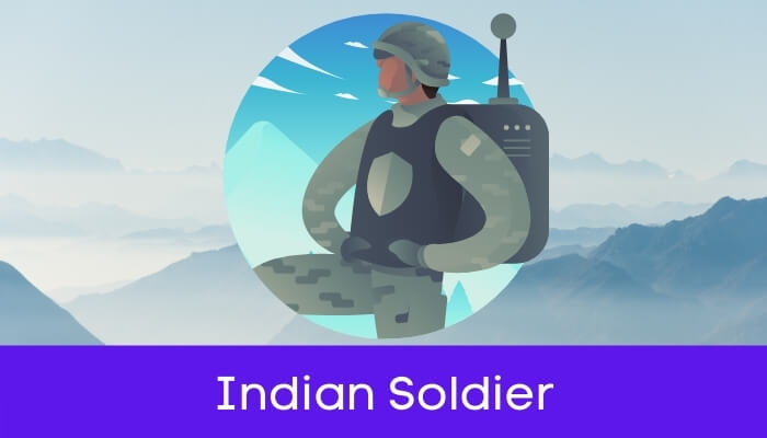 भारतीय सैनिक हिंदी निबंध - Indian Soldier Essay in Hindi