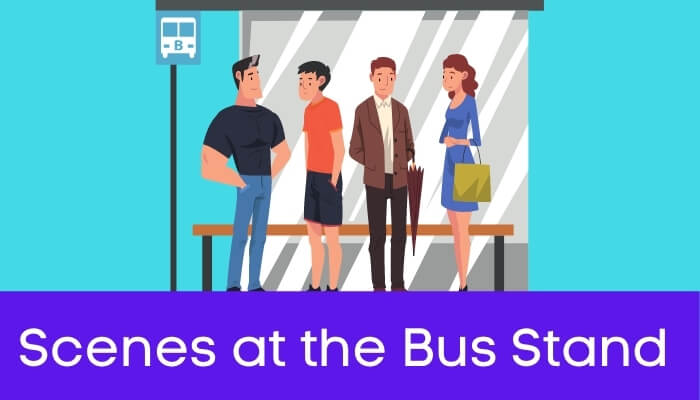 एस. टी. स्टैंड का दृश्य हिंदी निबंध - Scenes at the Bus Stand Essay in Hindi