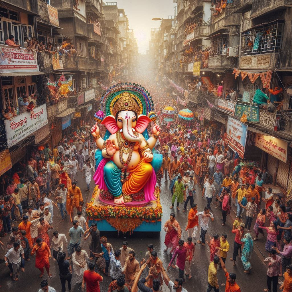 Essay on Ganesh Chaturthi in Hindi